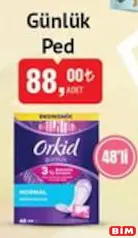 ORKİD GÜNLÜK PED 48'Lİ